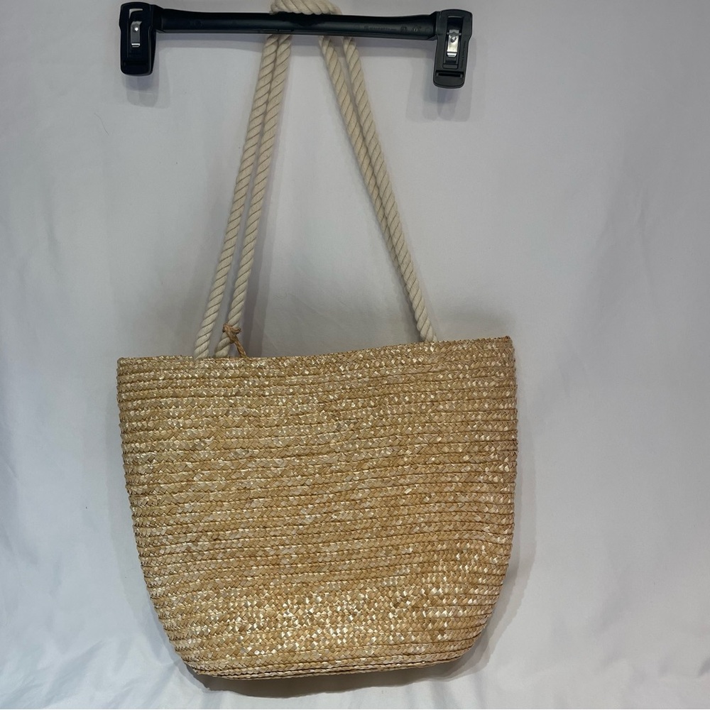 Disney x Junk Food Hello Sunshine Straw Tote Bag‎ Summer Beach Travel Casual - Picture 5 of 11